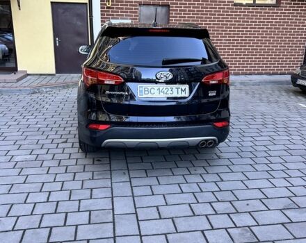 Черный Хендай Санта Фе, объемом двигателя 2 л и пробегом 110 тыс. км за 17500 $, фото 1 на Automoto.ua