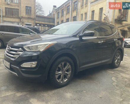 Черный Хендай Санта Фе, объемом двигателя 2.36 л и пробегом 178 тыс. км за 14200 $, фото 2 на Automoto.ua