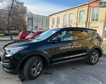 Чорний Хендай Санта Фе, об'ємом двигуна 2.4 л та пробігом 131 тис. км за 15500 $, фото 4 на Automoto.ua