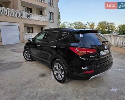 Черный Хендай Санта Фе, объемом двигателя 2.2 л и пробегом 153 тыс. км за 18000 $, фото 6 на Automoto.ua