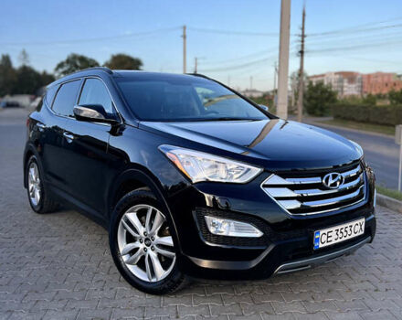 Черный Хендай Санта Фе, объемом двигателя 2 л и пробегом 121 тыс. км за 17500 $, фото 1 на Automoto.ua