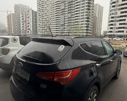 Черный Хендай Санта Фе, объемом двигателя 2.2 л и пробегом 155 тыс. км за 18499 $, фото 4 на Automoto.ua