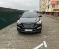Черный Хендай Санта Фе, объемом двигателя 2 л и пробегом 180 тыс. км за 18200 $, фото 1 на Automoto.ua