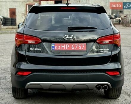 Черный Хендай Санта Фе, объемом двигателя 2.2 л и пробегом 129 тыс. км за 21877 $, фото 4 на Automoto.ua