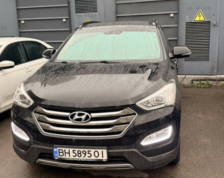 Черный Хендай Санта Фе, объемом двигателя 2.2 л и пробегом 155 тыс. км за 18499 $, фото 2 на Automoto.ua