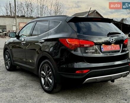 Черный Хендай Санта Фе, объемом двигателя 2.2 л и пробегом 129 тыс. км за 21877 $, фото 6 на Automoto.ua