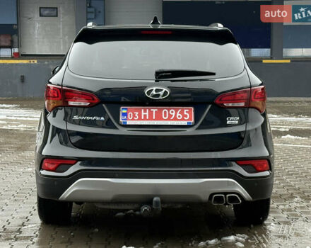 Черный Хендай Санта Фе, объемом двигателя 2.2 л и пробегом 188 тыс. км за 21750 $, фото 9 на Automoto.ua