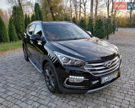 Черный Хендай Санта Фе, объемом двигателя 2.2 л и пробегом 168 тыс. км за 22700 $, фото 3 на Automoto.ua