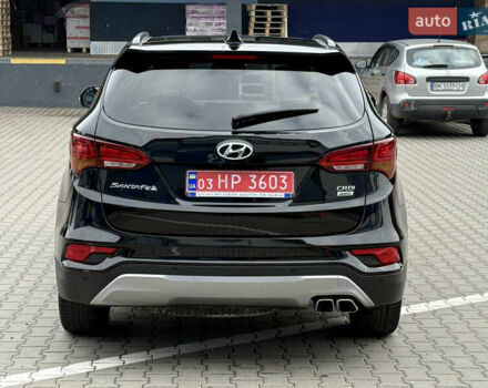 Черный Хендай Санта Фе, объемом двигателя 2.2 л и пробегом 190 тыс. км за 21650 $, фото 11 на Automoto.ua