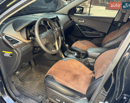 Чорний Хендай Санта Фе, об'ємом двигуна 2.4 л та пробігом 150 тис. км за 14500 $, фото 14 на Automoto.ua