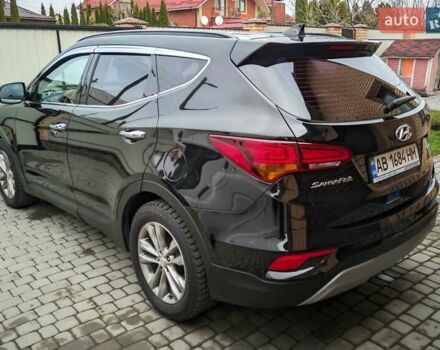 Черный Хендай Санта Фе, объемом двигателя 2 л и пробегом 200 тыс. км за 19500 $, фото 6 на Automoto.ua