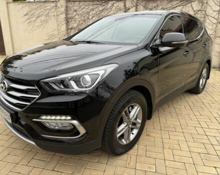 Черный Хендай Санта Фе, объемом двигателя 2.4 л и пробегом 141 тыс. км за 13699 $, фото 2 на Automoto.ua