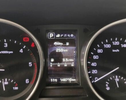 Черный Хендай Санта Фе, объемом двигателя 2 л и пробегом 100 тыс. км за 8300 $, фото 10 на Automoto.ua