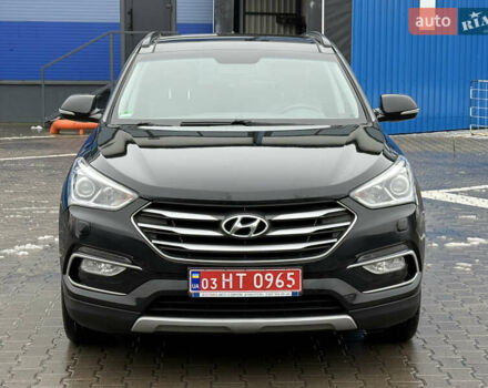 Черный Хендай Санта Фе, объемом двигателя 2.2 л и пробегом 188 тыс. км за 21750 $, фото 2 на Automoto.ua