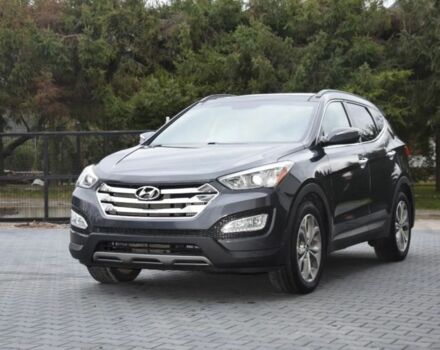 Черный Хендай Санта Фе, объемом двигателя 2 л и пробегом 120 тыс. км за 12000 $, фото 1 на Automoto.ua