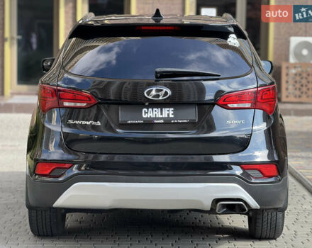 Чорний Хендай Санта Фе, об'ємом двигуна 2.4 л та пробігом 150 тис. км за 14500 $, фото 11 на Automoto.ua