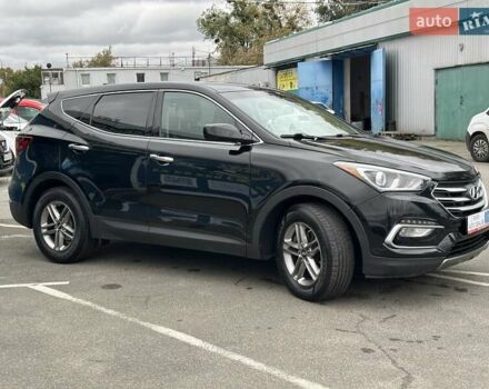 Черный Хендай Санта Фе, объемом двигателя 2.36 л и пробегом 130 тыс. км за 14690 $, фото 4 на Automoto.ua