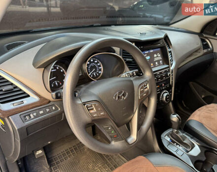 Чорний Хендай Санта Фе, об'ємом двигуна 2.4 л та пробігом 150 тис. км за 14500 $, фото 20 на Automoto.ua