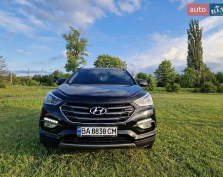 Чорний Хендай Санта Фе, об'ємом двигуна 2.2 л та пробігом 110 тис. км за 23000 $, фото 1 на Automoto.ua