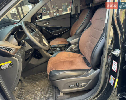 Чорний Хендай Санта Фе, об'ємом двигуна 2.4 л та пробігом 150 тис. км за 14500 $, фото 18 на Automoto.ua