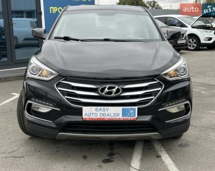 Черный Хендай Санта Фе, объемом двигателя 2.36 л и пробегом 130 тыс. км за 14690 $, фото 2 на Automoto.ua