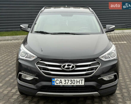 Черный Хендай Санта Фе, объемом двигателя 2.36 л и пробегом 128 тыс. км за 15700 $, фото 4 на Automoto.ua