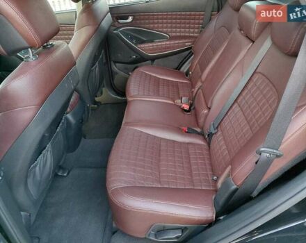 Черный Хендай Санта Фе, объемом двигателя 2.2 л и пробегом 168 тыс. км за 22700 $, фото 16 на Automoto.ua