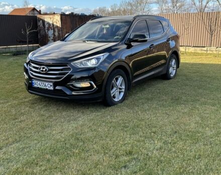 Черный Хендай Санта Фе, объемом двигателя 2.2 л и пробегом 210 тыс. км за 16900 $, фото 3 на Automoto.ua