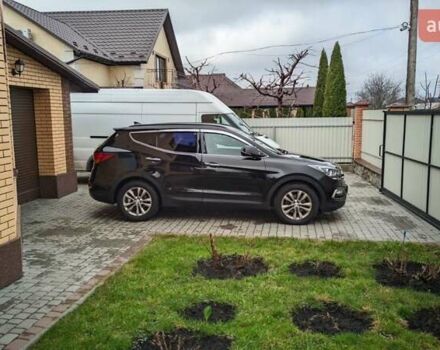 Черный Хендай Санта Фе, объемом двигателя 2 л и пробегом 200 тыс. км за 19500 $, фото 16 на Automoto.ua