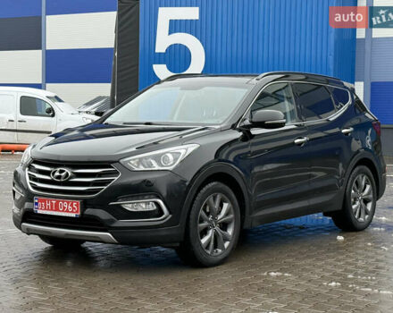 Черный Хендай Санта Фе, объемом двигателя 2.2 л и пробегом 188 тыс. км за 21750 $, фото 4 на Automoto.ua