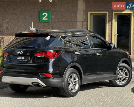 Чорний Хендай Санта Фе, об'ємом двигуна 2.4 л та пробігом 150 тис. км за 14500 $, фото 9 на Automoto.ua