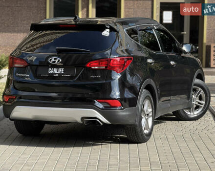 Чорний Хендай Санта Фе, об'ємом двигуна 2.4 л та пробігом 150 тис. км за 14500 $, фото 8 на Automoto.ua