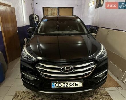 Чорний Хендай Санта Фе, об'ємом двигуна 2.2 л та пробігом 87 тис. км за 21500 $, фото 1 на Automoto.ua