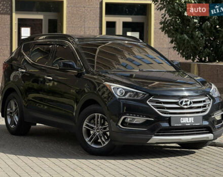 Чорний Хендай Санта Фе, об'ємом двигуна 2.4 л та пробігом 150 тис. км за 14500 $, фото 5 на Automoto.ua
