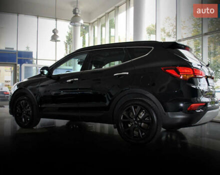 Черный Хендай Санта Фе, объемом двигателя 2.2 л и пробегом 130 тыс. км за 23500 $, фото 14 на Automoto.ua