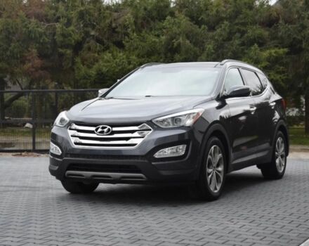 Черный Хендай Санта Фе, объемом двигателя 2 л и пробегом 120 тыс. км за 12000 $, фото 2 на Automoto.ua