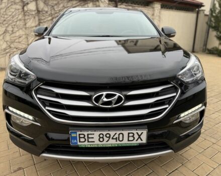 Черный Хендай Санта Фе, объемом двигателя 2.4 л и пробегом 141 тыс. км за 13699 $, фото 1 на Automoto.ua