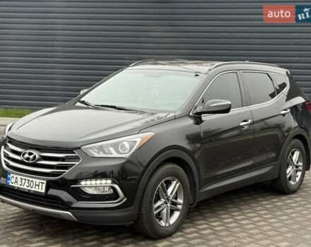 Черный Хендай Санта Фе, объемом двигателя 2.36 л и пробегом 128 тыс. км за 15700 $, фото 2 на Automoto.ua