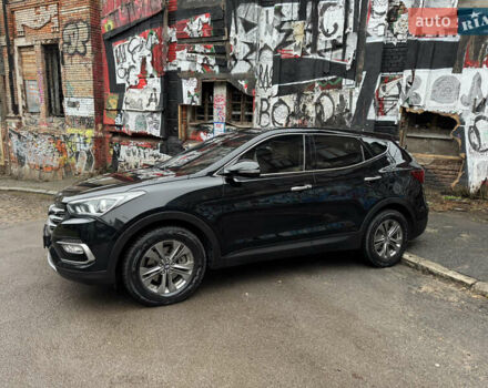 Черный Хендай Санта Фе, объемом двигателя 2 л и пробегом 175 тыс. км за 19950 $, фото 4 на Automoto.ua