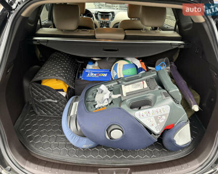 Черный Хендай Санта Фе, объемом двигателя 2.36 л и пробегом 128 тыс. км за 15700 $, фото 45 на Automoto.ua