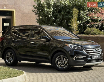 Чорний Хендай Санта Фе, об'ємом двигуна 2.4 л та пробігом 150 тис. км за 14500 $, фото 4 на Automoto.ua