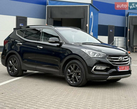 Черный Хендай Санта Фе, объемом двигателя 2.2 л и пробегом 190 тыс. км за 21650 $, фото 6 на Automoto.ua