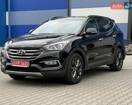 Черный Хендай Санта Фе, объемом двигателя 2.2 л и пробегом 190 тыс. км за 21650 $, фото 14 на Automoto.ua