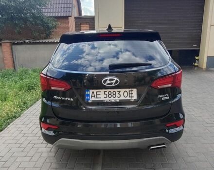 Черный Хендай Санта Фе, объемом двигателя 2.4 л и пробегом 290 тыс. км за 14800 $, фото 1 на Automoto.ua