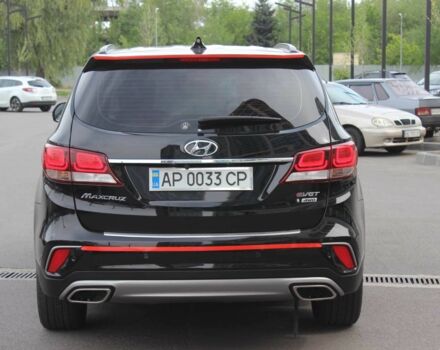 Черный Хендай Санта Фе, объемом двигателя 2.2 л и пробегом 115 тыс. км за 23999 $, фото 6 на Automoto.ua