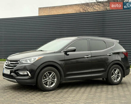 Черный Хендай Санта Фе, объемом двигателя 2.36 л и пробегом 128 тыс. км за 15700 $, фото 16 на Automoto.ua