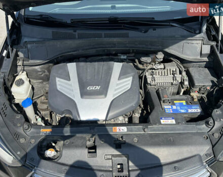 Черный Хендай Санта Фе, объемом двигателя 3.34 л и пробегом 175 тыс. км за 17999 $, фото 8 на Automoto.ua