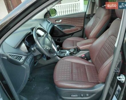 Черный Хендай Санта Фе, объемом двигателя 2.2 л и пробегом 168 тыс. км за 22700 $, фото 15 на Automoto.ua