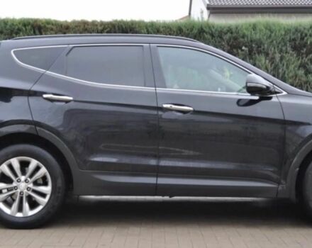 Черный Хендай Санта Фе, объемом двигателя 2 л и пробегом 100 тыс. км за 8300 $, фото 2 на Automoto.ua