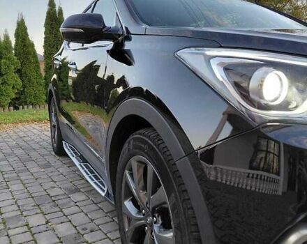 Черный Хендай Санта Фе, объемом двигателя 2.2 л и пробегом 168 тыс. км за 22700 $, фото 5 на Automoto.ua